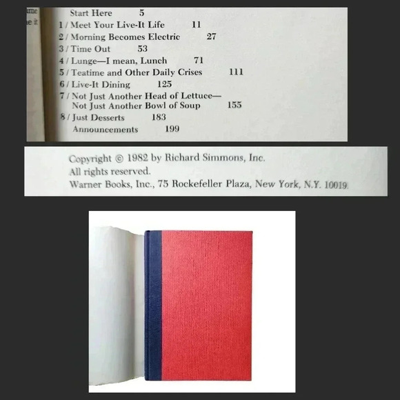 Vintage 1982 Never-Say-Diet Cookbook by Richard Simmons - Picture 3 of 15